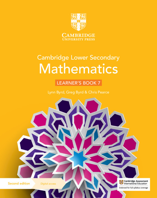 Schoolstoreng Ltd | NEW Cambridge Lower Secondary Mathematics Learner’s Book with Digital Access Stage 7